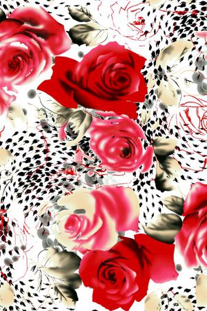 复古印花华亿平台图片