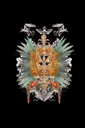 潮流时尚印花华亿平台图片