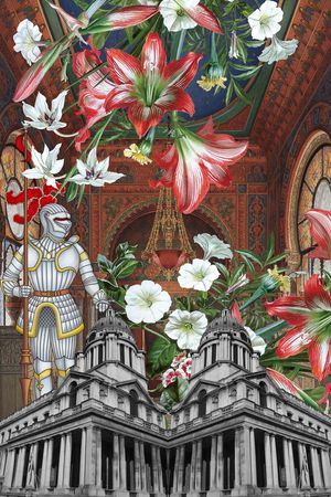 潮流时尚印花华亿平台图片