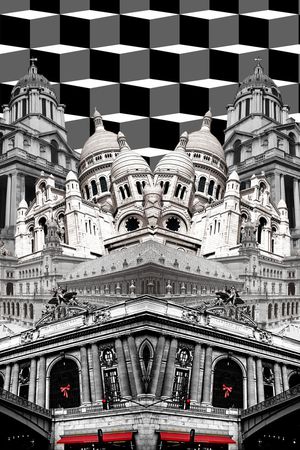 潮流时尚印花华亿平台图片