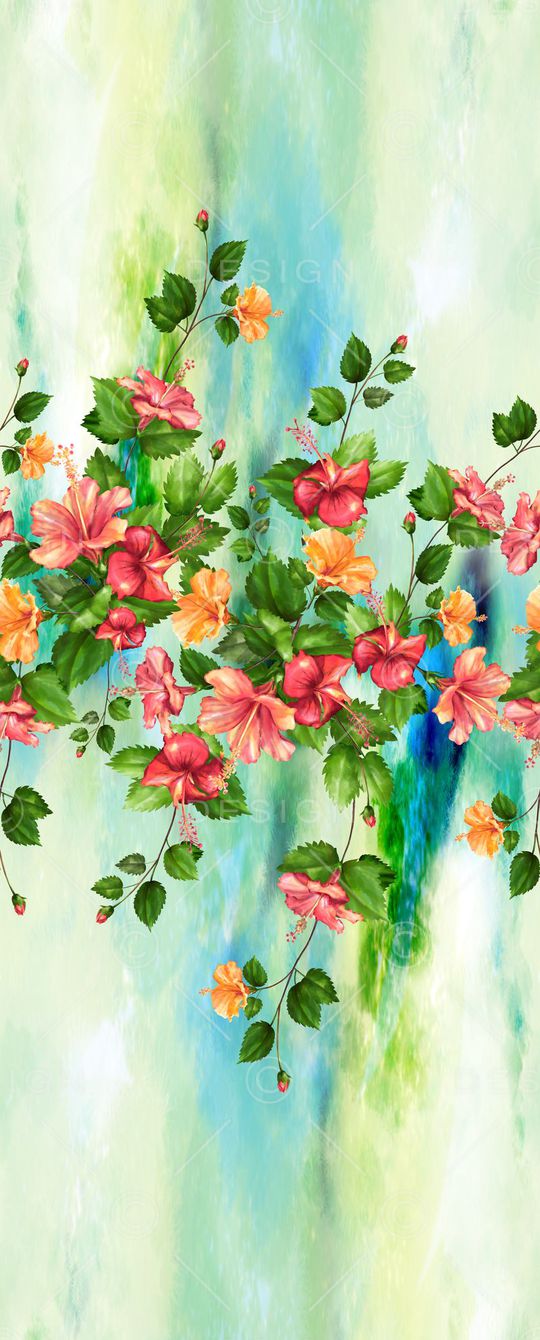 简约时尚印花华亿平台图片