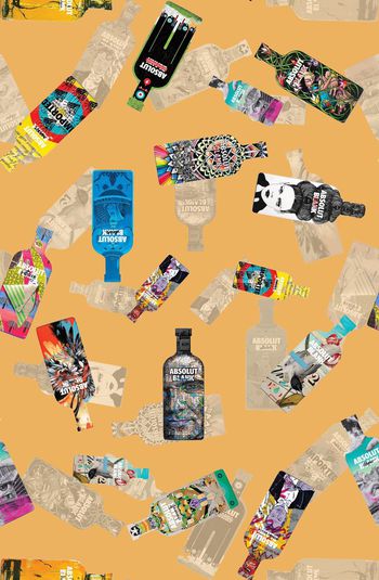 475087- 复古时尚插画酒瓶大牌华亿平台 