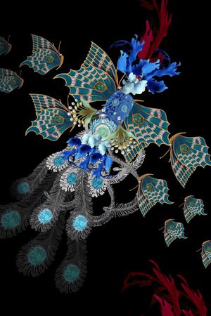 凤凰印花华亿平台图片