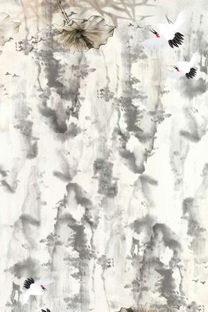 荷花印花华亿平台图片