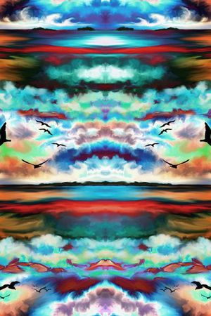 风景印花华亿平台图片