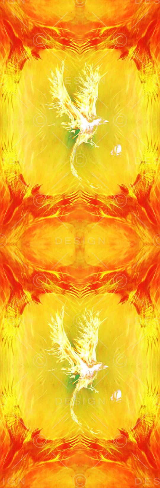 火焰鸟印花华亿平台图片