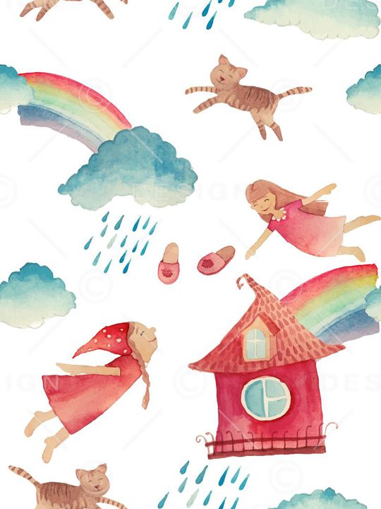 卡通印花华亿平台图片