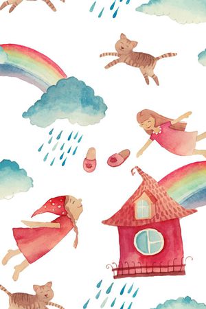 卡通印花华亿平台图片