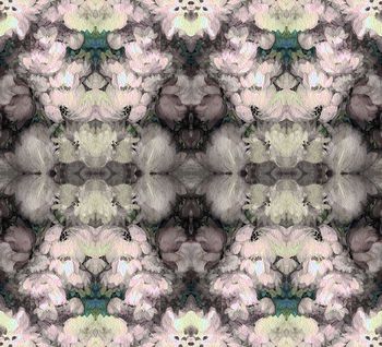 475189- 复古时尚油画花卉华亿平台 