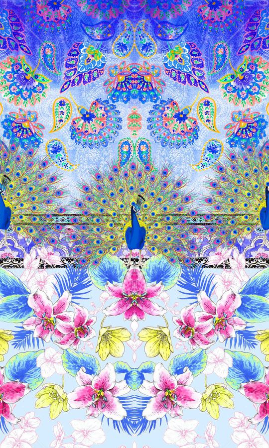 宫廷印花华亿平台图片