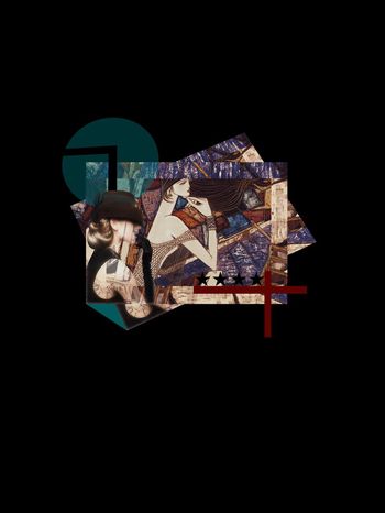 475239-前胸复古定位插画印花时尚插画