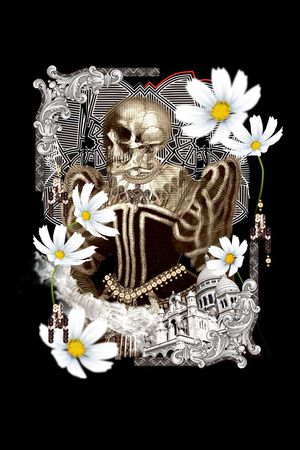 潮流时尚印花华亿平台图片