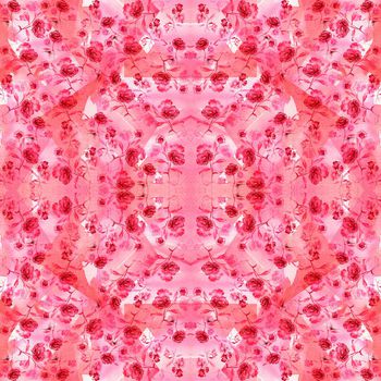 475249-原创高端花卉几何底纹 新潮大牌