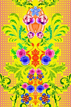 欧式卷边纹印花华亿平台图片