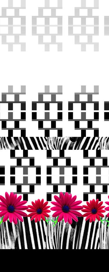 时尚几何印花华亿平台图片