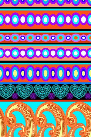 佩斯利  爱心蕾丝印花华亿平台图片