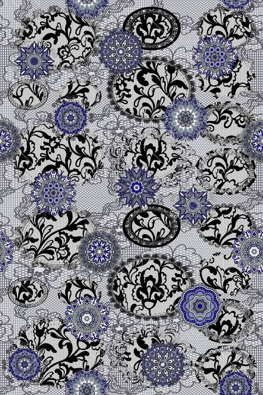 时尚元素印花华亿平台图片