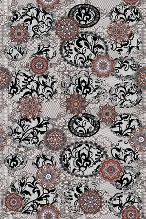 时尚元素印花华亿平台图片