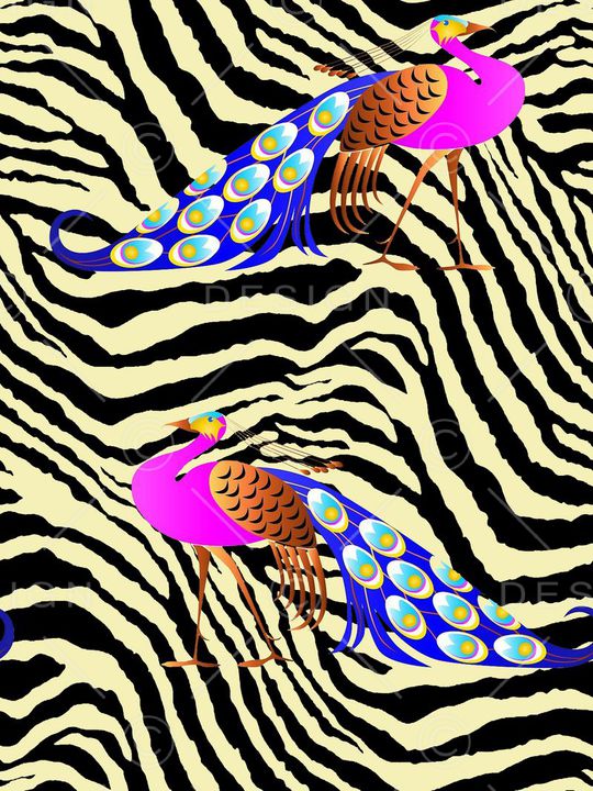 斑马印花华亿平台图片