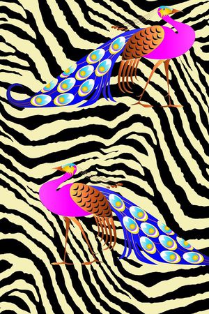 斑马印花华亿平台图片