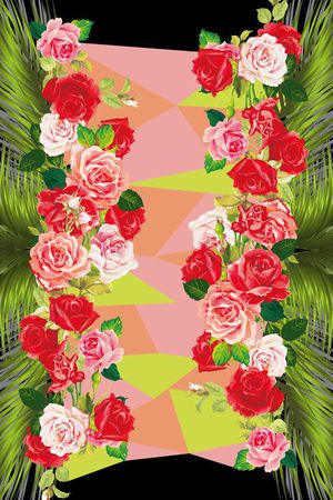 时尚大牌印花华亿平台图片