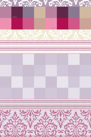 格纹印花华亿平台图片