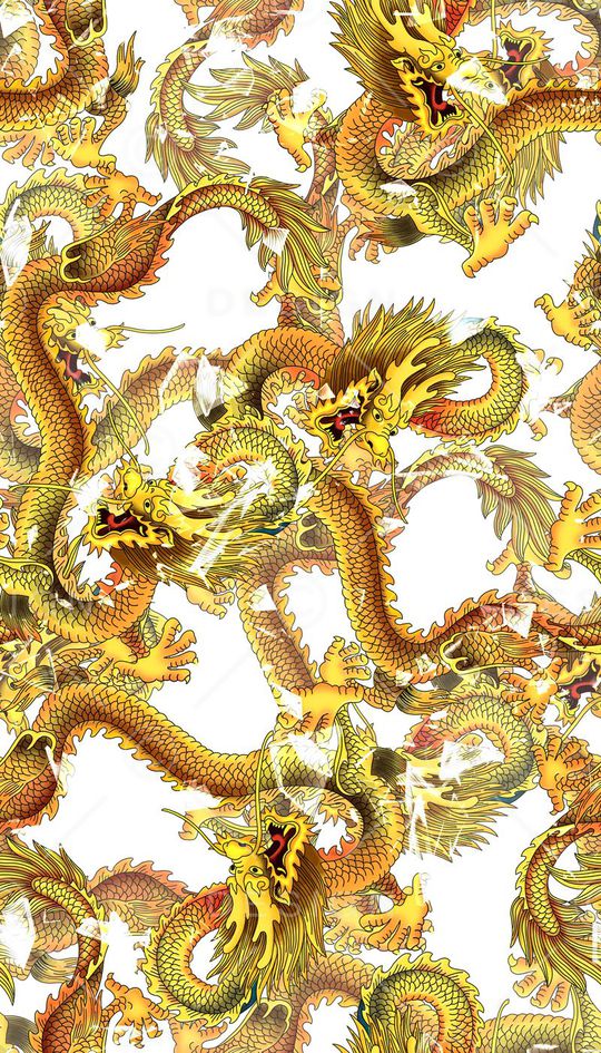 中国风印花华亿平台图片