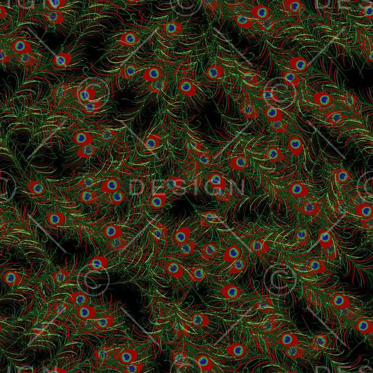 孔雀印花华亿平台图片