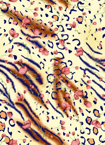 素雅印花华亿平台图片