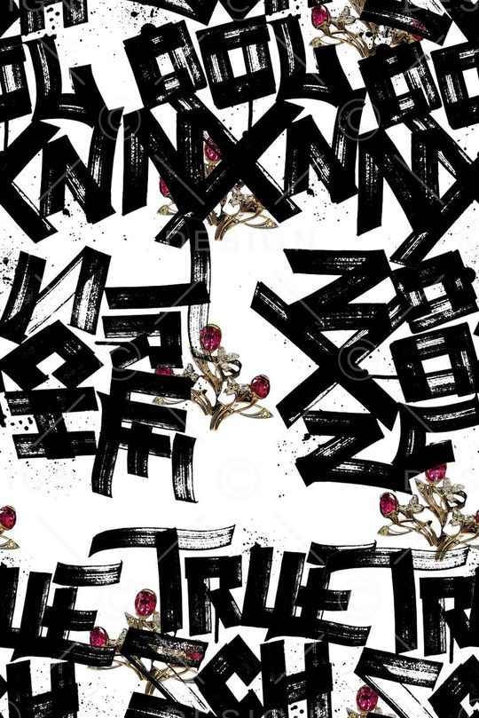 时尚印花华亿平台图片