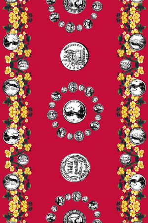 长巾印花华亿平台图片