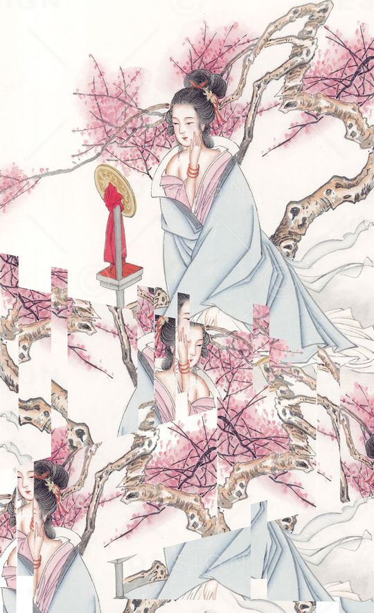 潮流时尚印花华亿平台图片