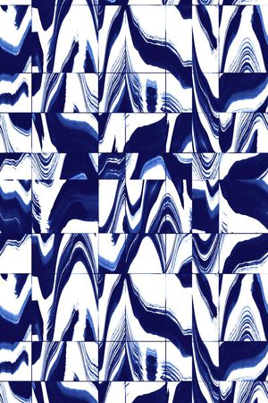 几何元素印花华亿平台图片