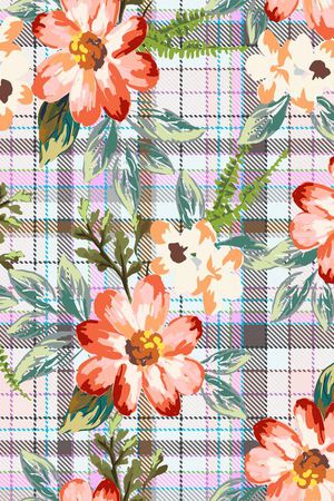 巴宝莉格子印花华亿平台图片