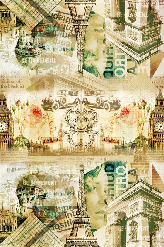 创意服装面料印花华亿平台图片