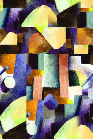 抽象印花华亿平台图片