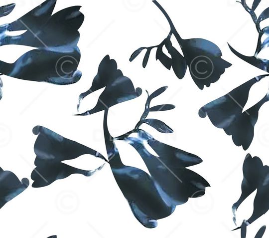 幻彩树叶印花印花华亿平台图片