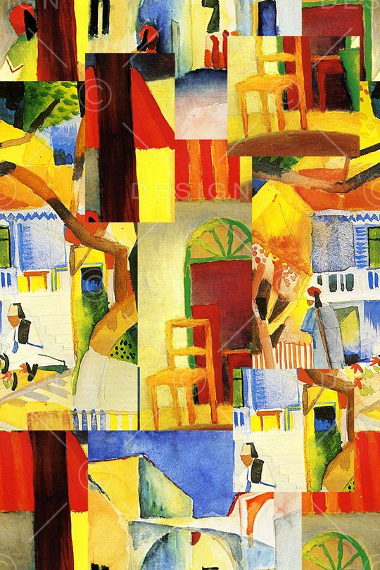 抽象印花华亿平台图片