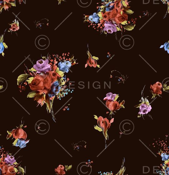 复古印花华亿平台图片