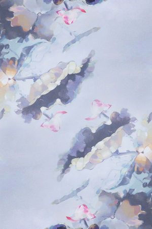 荷花印花华亿平台图片