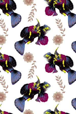 抽象印花华亿平台图片