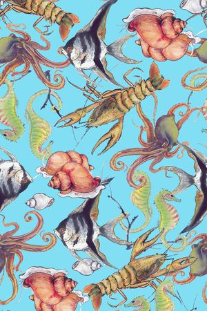 清新印花华亿平台图片