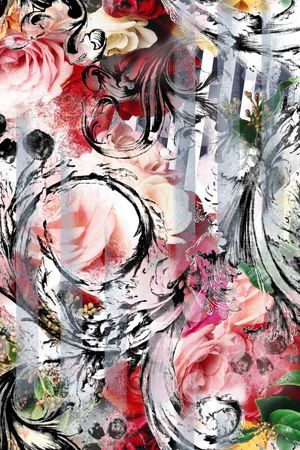 时尚印花华亿平台图片