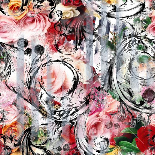 时尚印花华亿平台图片