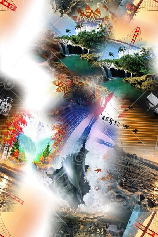 时尚印花华亿平台图片