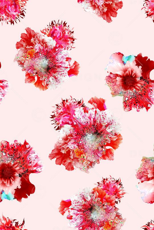 抽象印花华亿平台图片