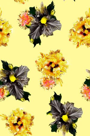 抽象印花华亿平台图片