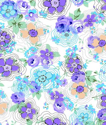 素雅印花华亿平台图片