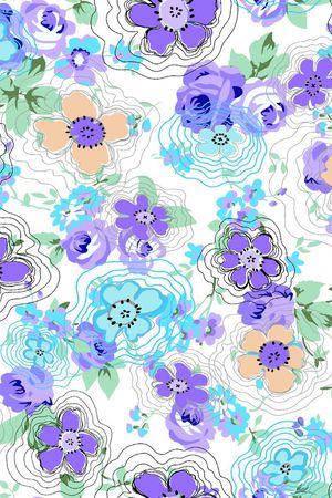 素雅印花华亿平台图片