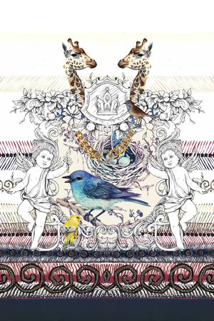 潮流时尚印花华亿平台图片